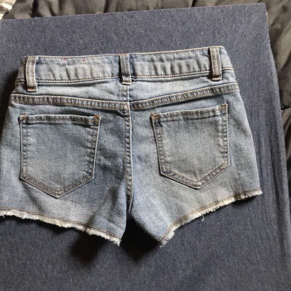 Girls Route 66 size 10 jean shorts - Picture 4 of 6